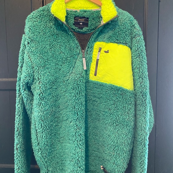 Southern Marsh 1/4 zip sherpa pullover - Picture 2 of 4